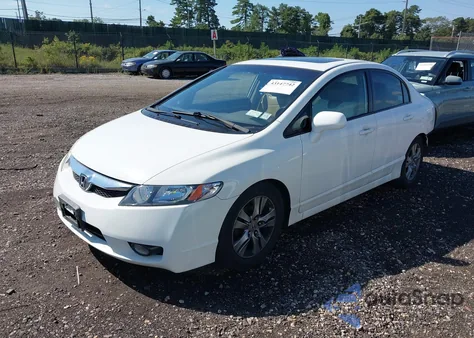 2009 Honda Civic Exl from USA, damaged, VIN 2HGFA16959H527173